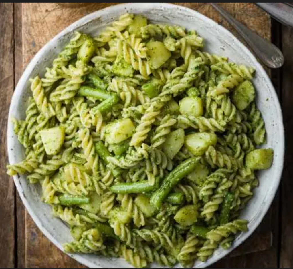 Fusilli with Pesto Genovese