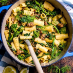 Penne with Sausage and Broccoli Rabe