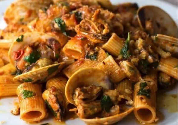 Paccheri with Seafood