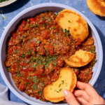 Zaalouk - Eggplant and Tomato Salad